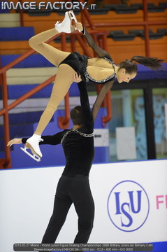 2013-02-27 Milano - World Junior Figure Skating Championships 2898 Brittany Jones-Ian Beharry CAN